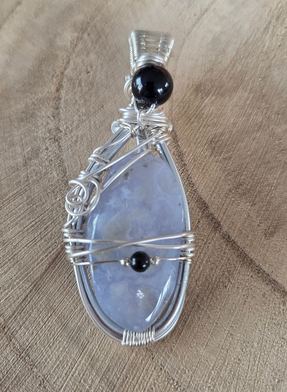 Miniature : Collier calcédoine 