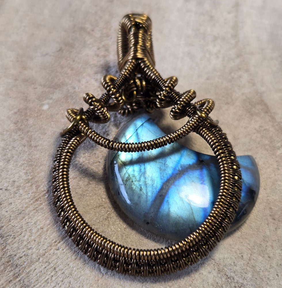 Miniature : Labradorite - lune 