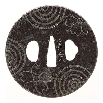 日本刀の鍔などの部品 日本刀販売専門店 銀座長州屋 販売品 鍔 | Choshuya