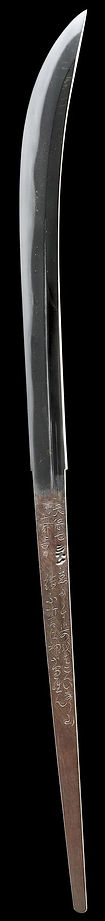 銘　奉納 大慶直胤(花押) 磨加藤清蔵敬重
　天保七申ノ十一月吉日［刻印 シナノ］
　怠たらす歩をはこへいなり山　結ふ誓は神や守らん
