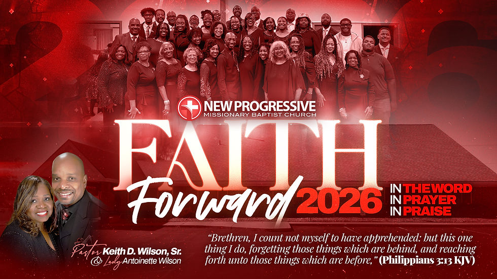 NPMBC 2026 Theme - Faith Forward