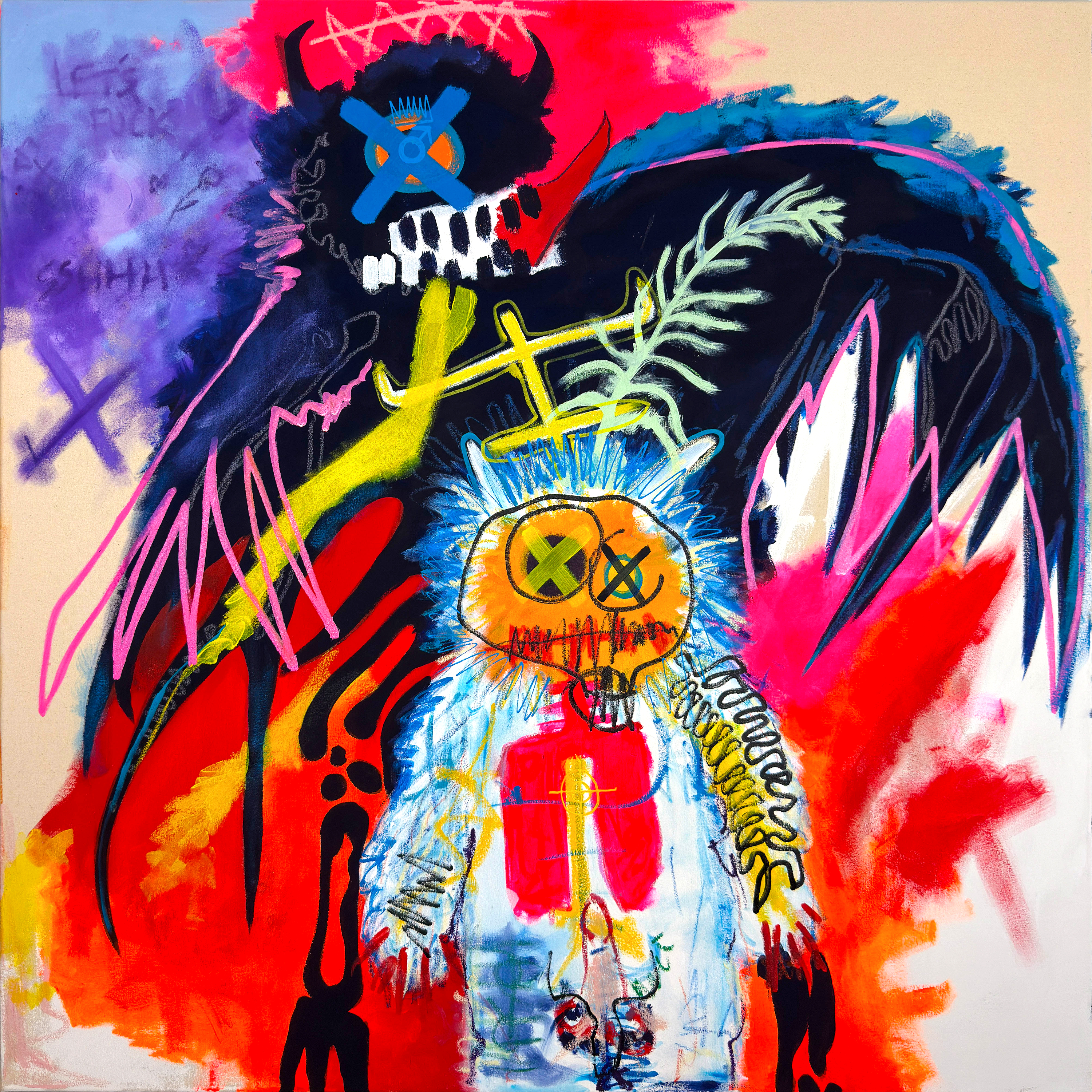 Prick Tease 120x120cm Acrylic on canvas, 2025.jpg