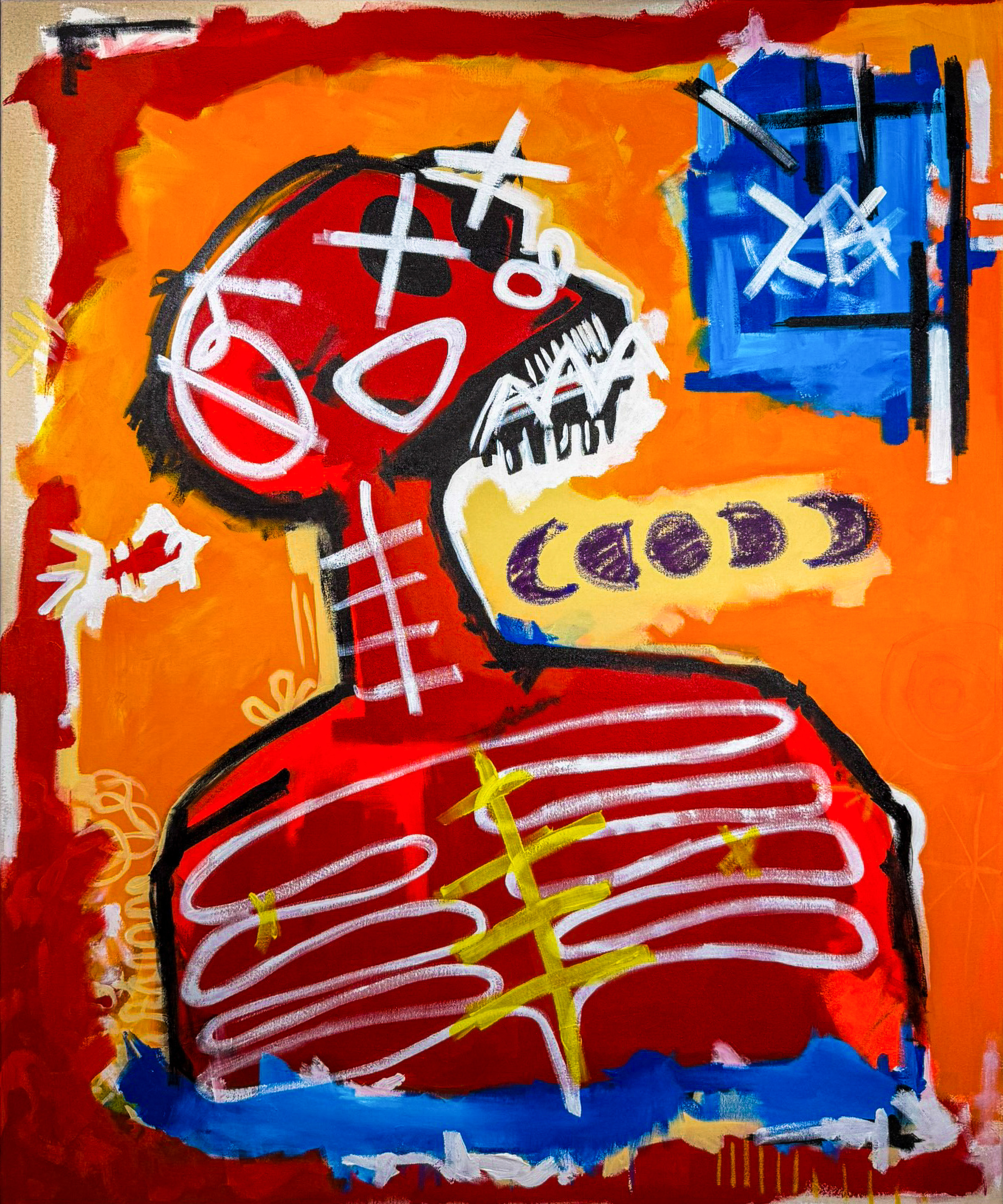 We Separate 100x120cm Acrylic on canvas, 2025.jpg