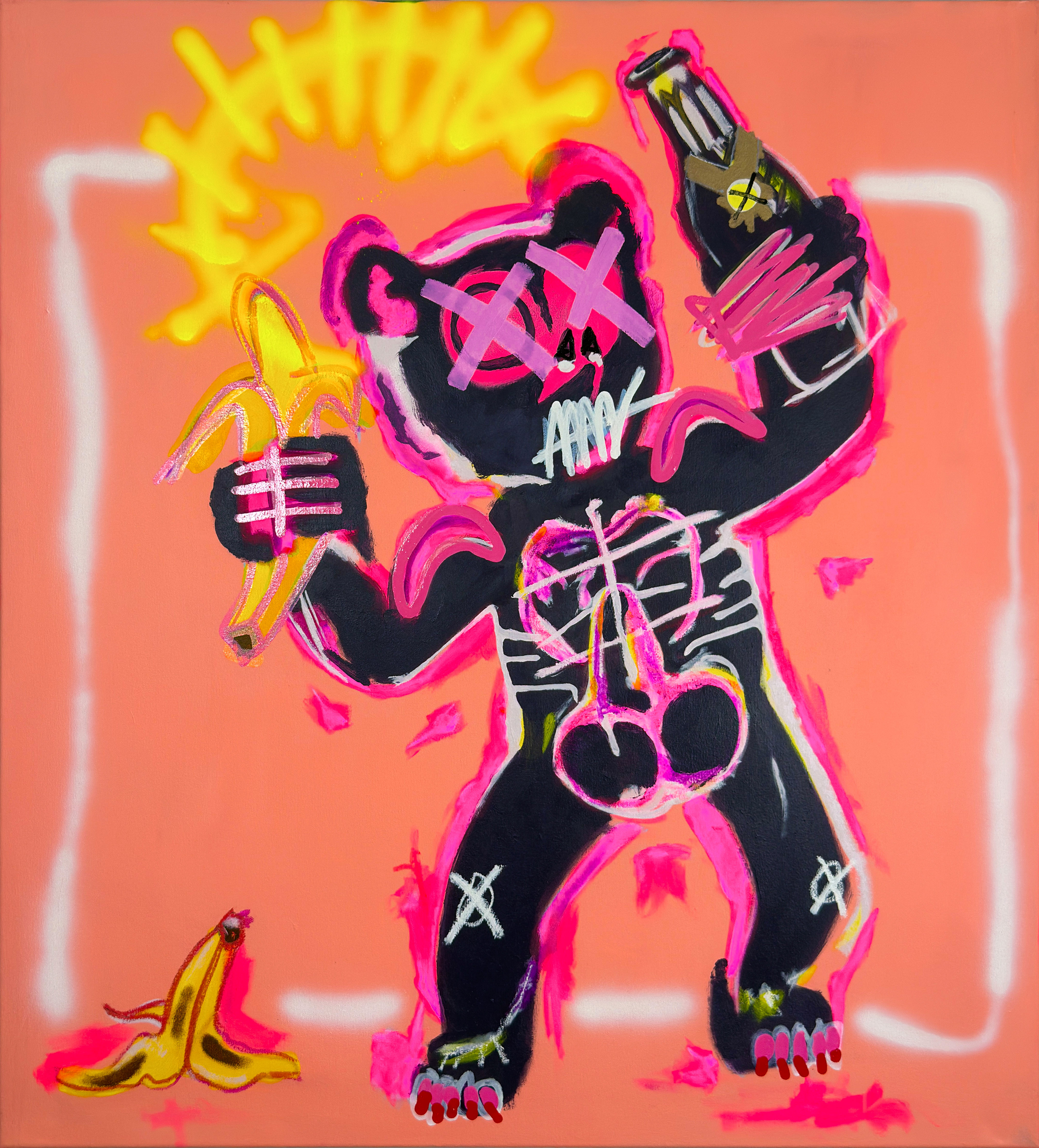 Power Powder Potassium 95x105cm Acrylic and spray paint on canvas, 2026.jpg