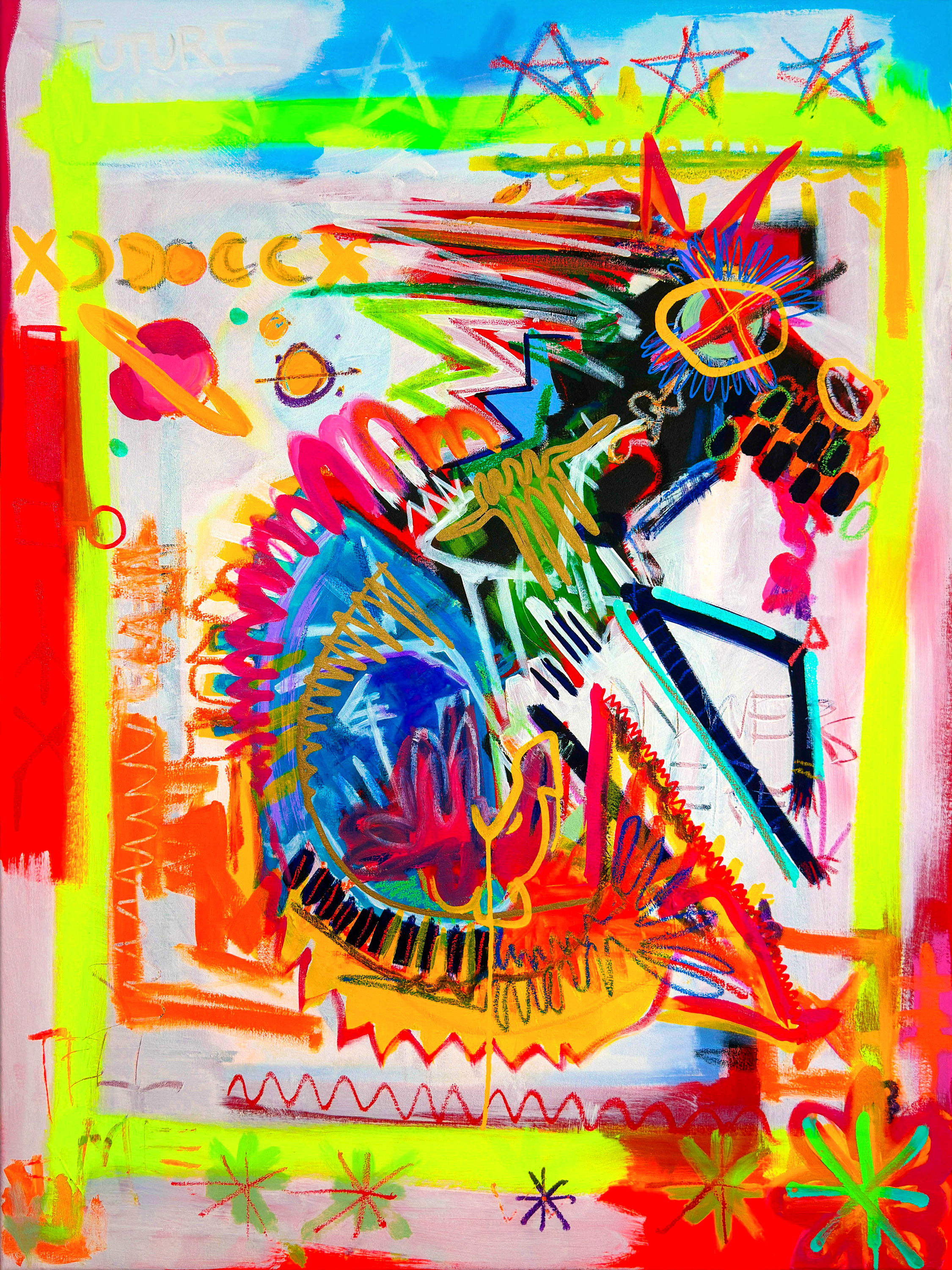 Don't Let Destiny Win 90x120cm Acrylic on canvas, 2025.jpg