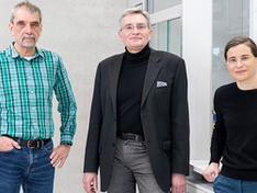Founding members of SEAL Therapeutics: Prof. Markus Rüegg, Dr. Thomas Meier, and Dr. Judith Reinhard