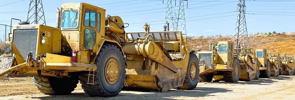 Five(5) Cat 637D Tier 3 Repower Scrapers