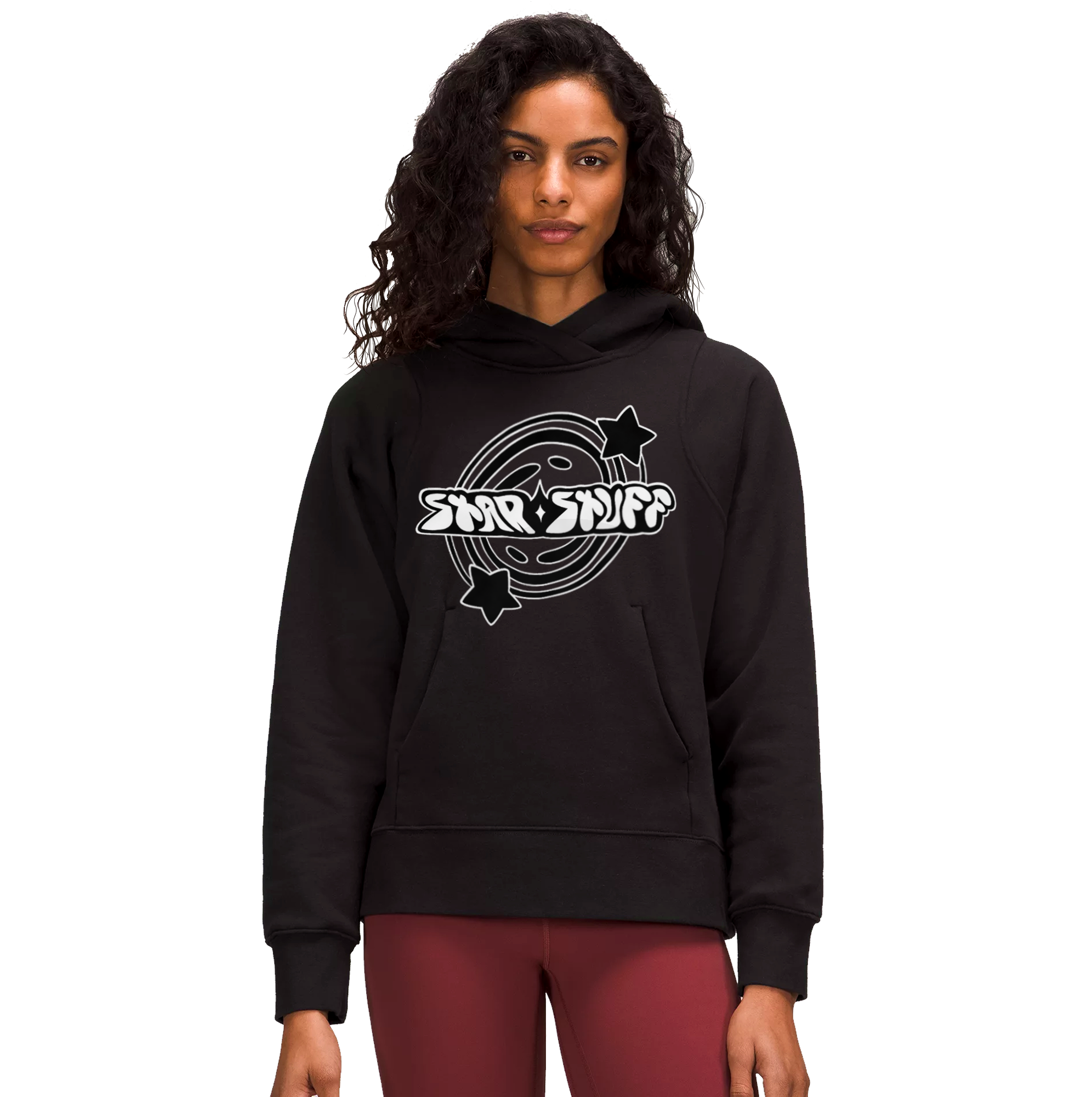 Tee mock up of "star stuff" tee