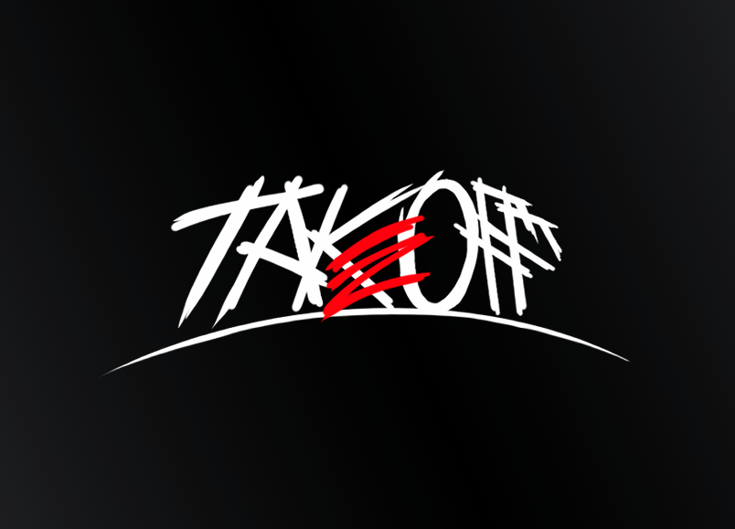 A logo of the "Takeoff" Brand