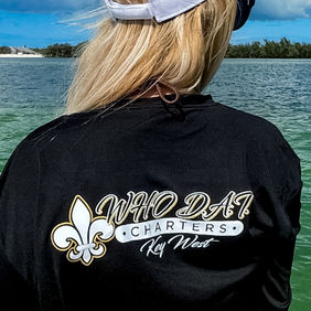 Who D.A.T. Key West Boat Charter merchandise - black long sleeve shirt