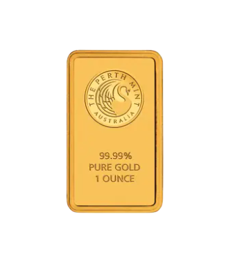 1 Ounce Perth Gold Bar