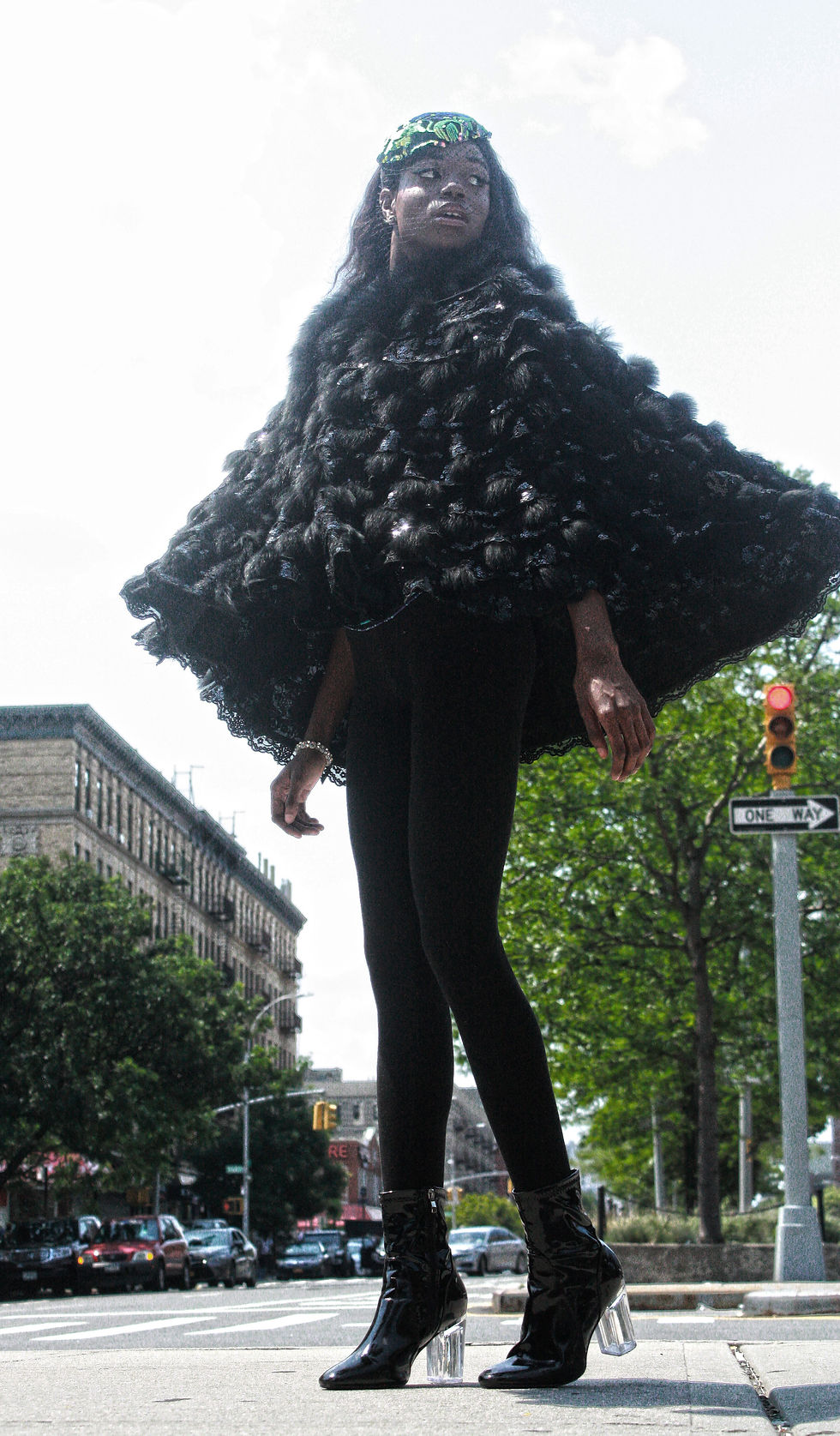 Black Mink Cape