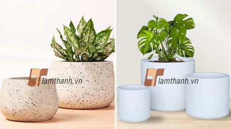 Transform Your Garden with Vietnam Terrazzo Planters: Artisanal Marvels