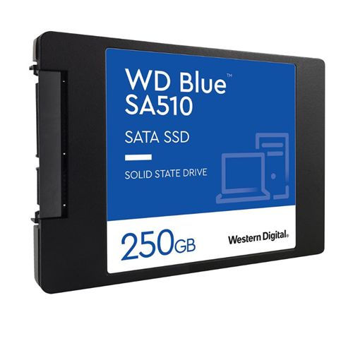 WD - WD 250GB Blue SA510 G3 SSD, 2.5", SATA3, R/W 555/440 MB/s, 80K/78K IOPS,...