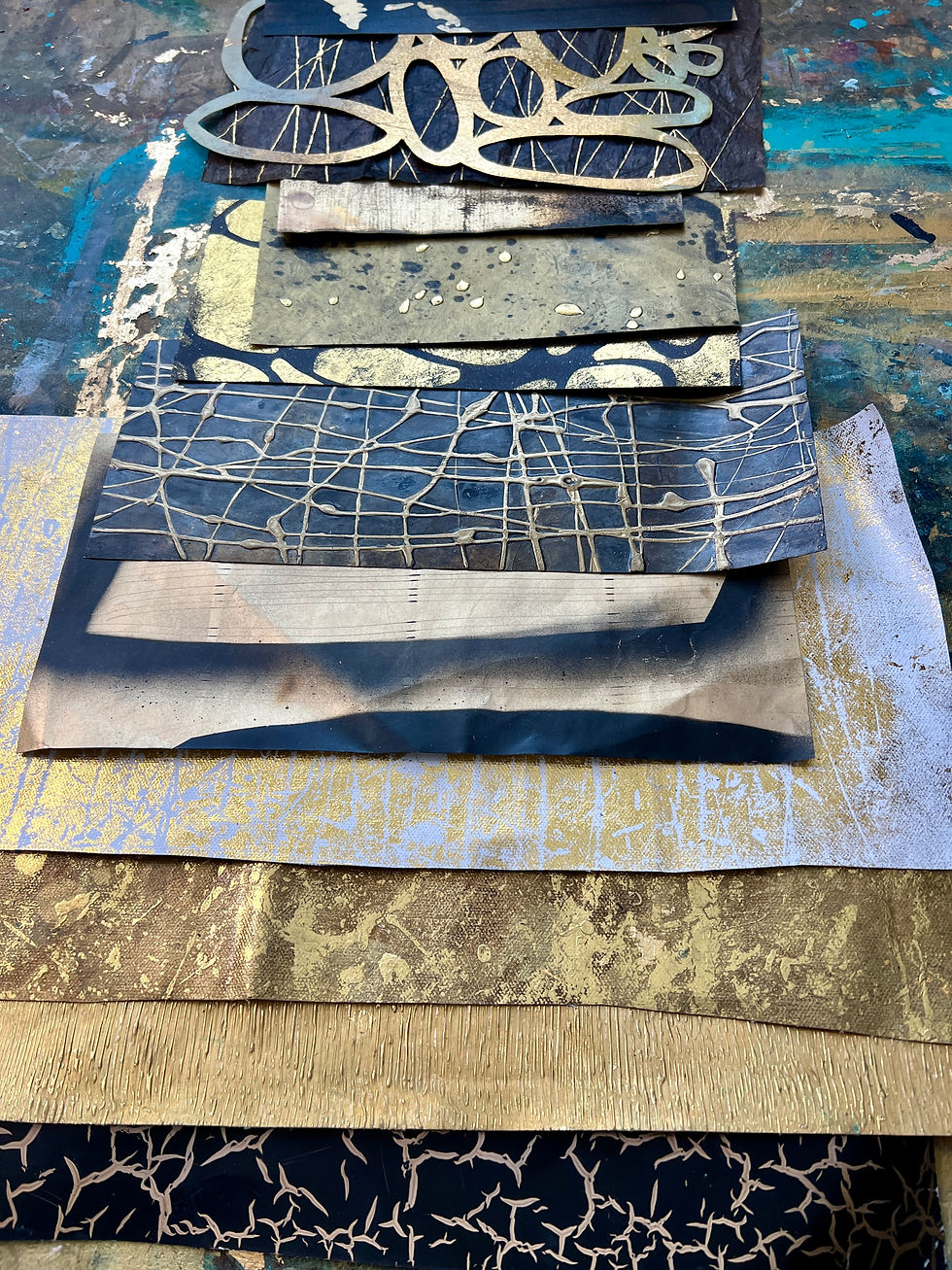 Thumbnail: Handmade Collage Off-Cuts Pack C