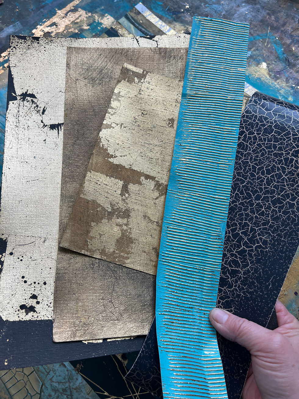 Thumbnail: Handmade Collage Off-Cuts Pack A
