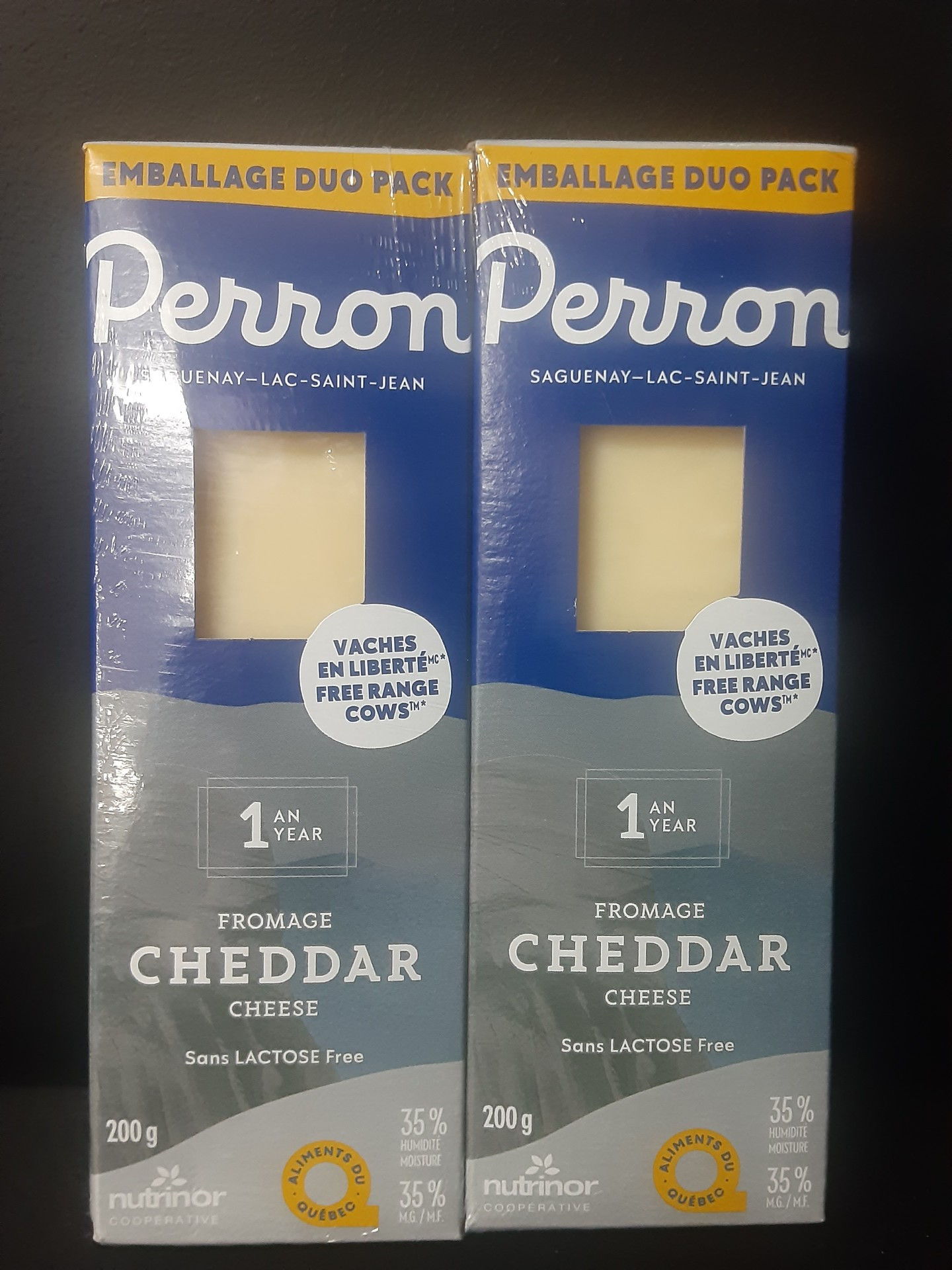 Perron paquet de 2x200 gr