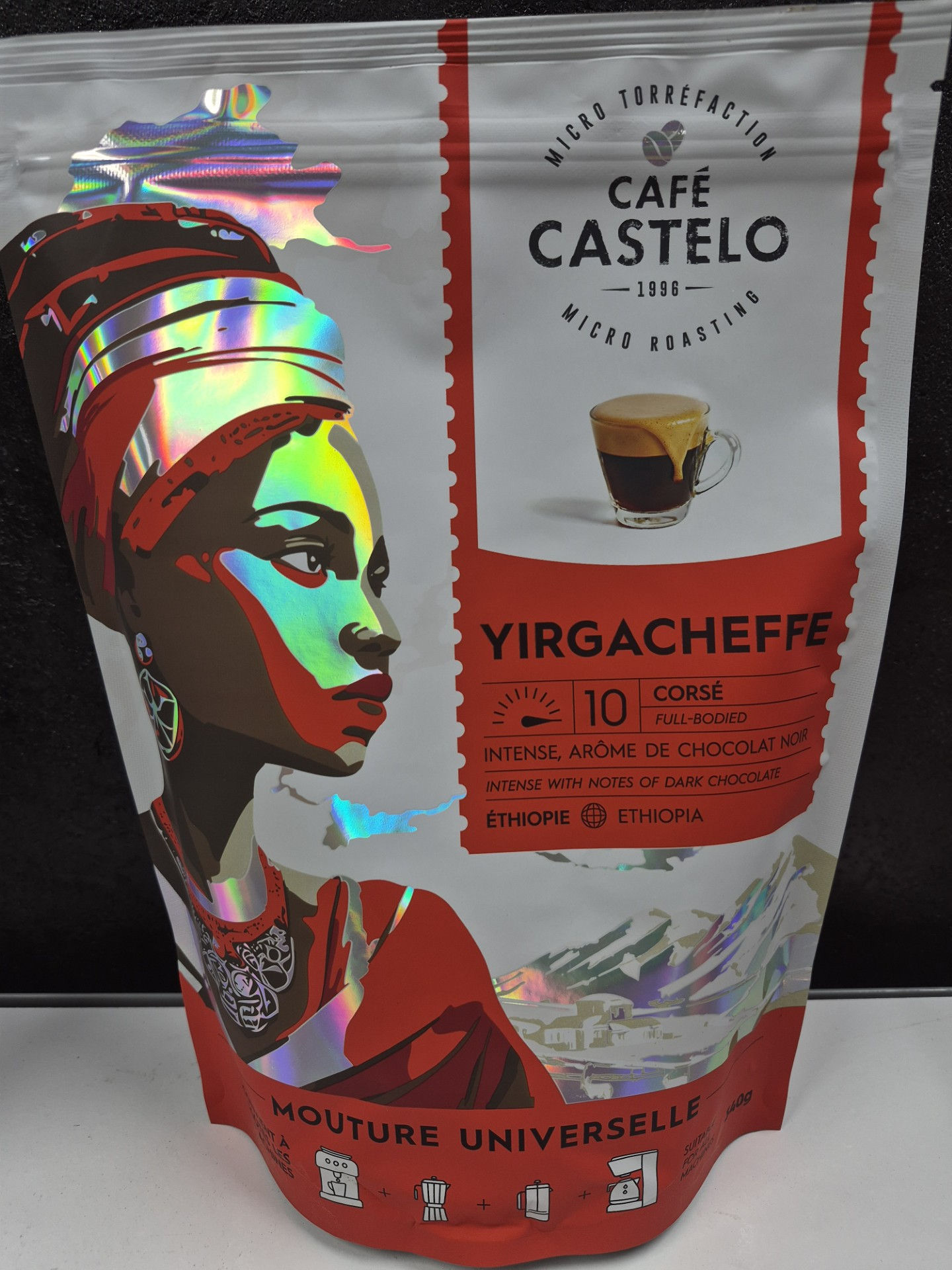 Castelo Yirgacheffe Mouture Universelle 340 gr