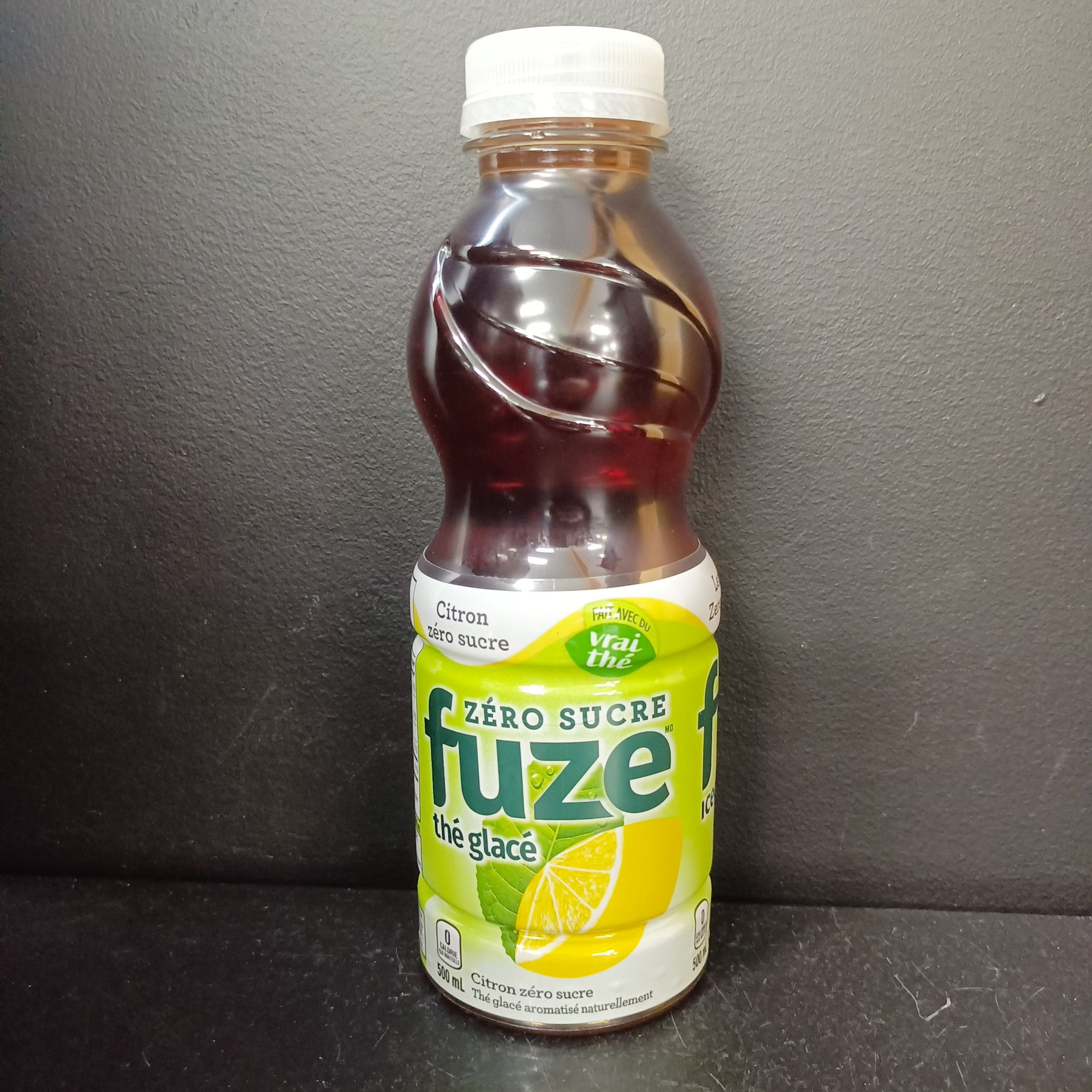 CC Fuze Thé glacé Zéro sucre 500 ml