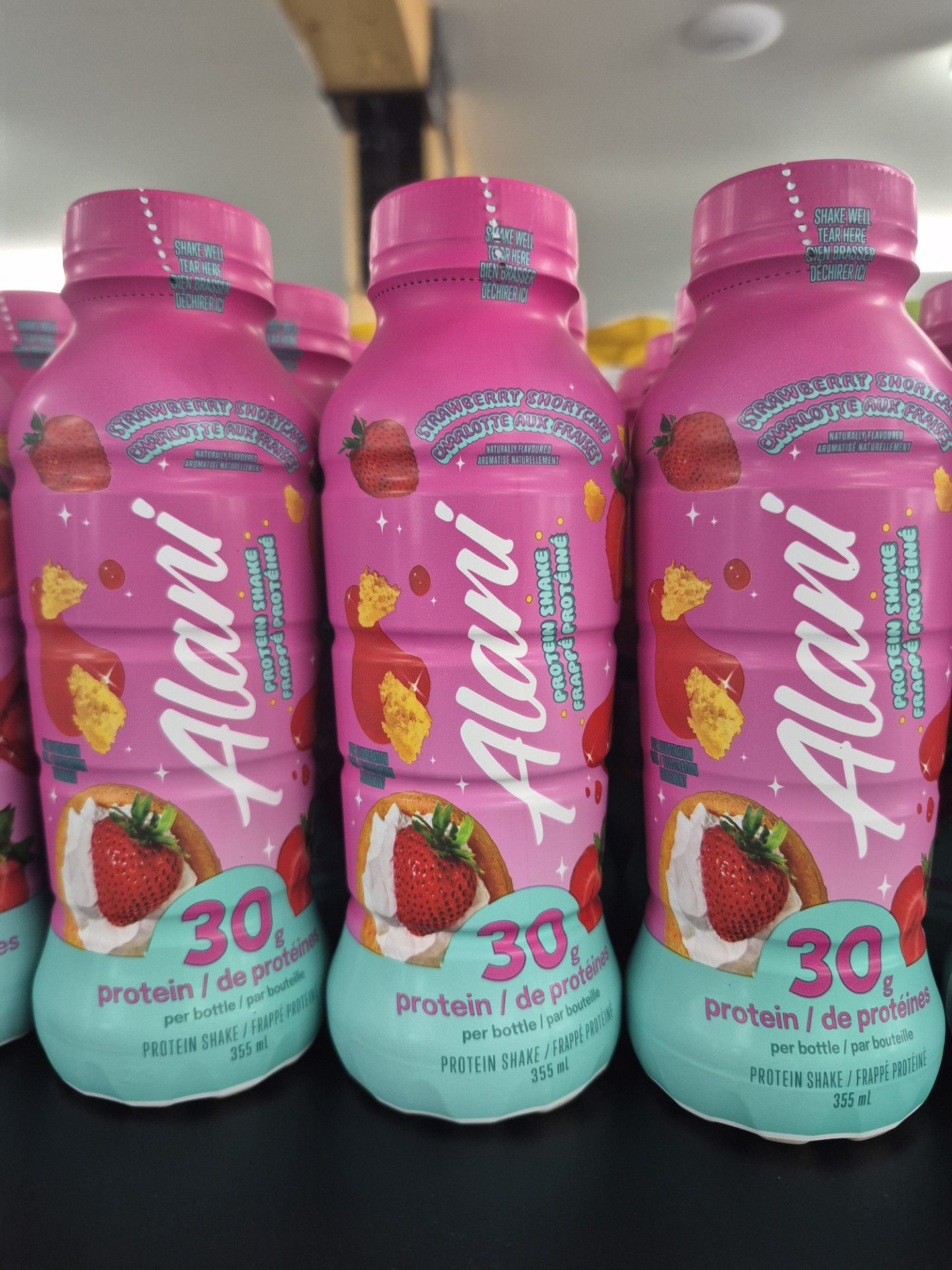 Alani Frappé protéiné charlotte aux fraises 355ml