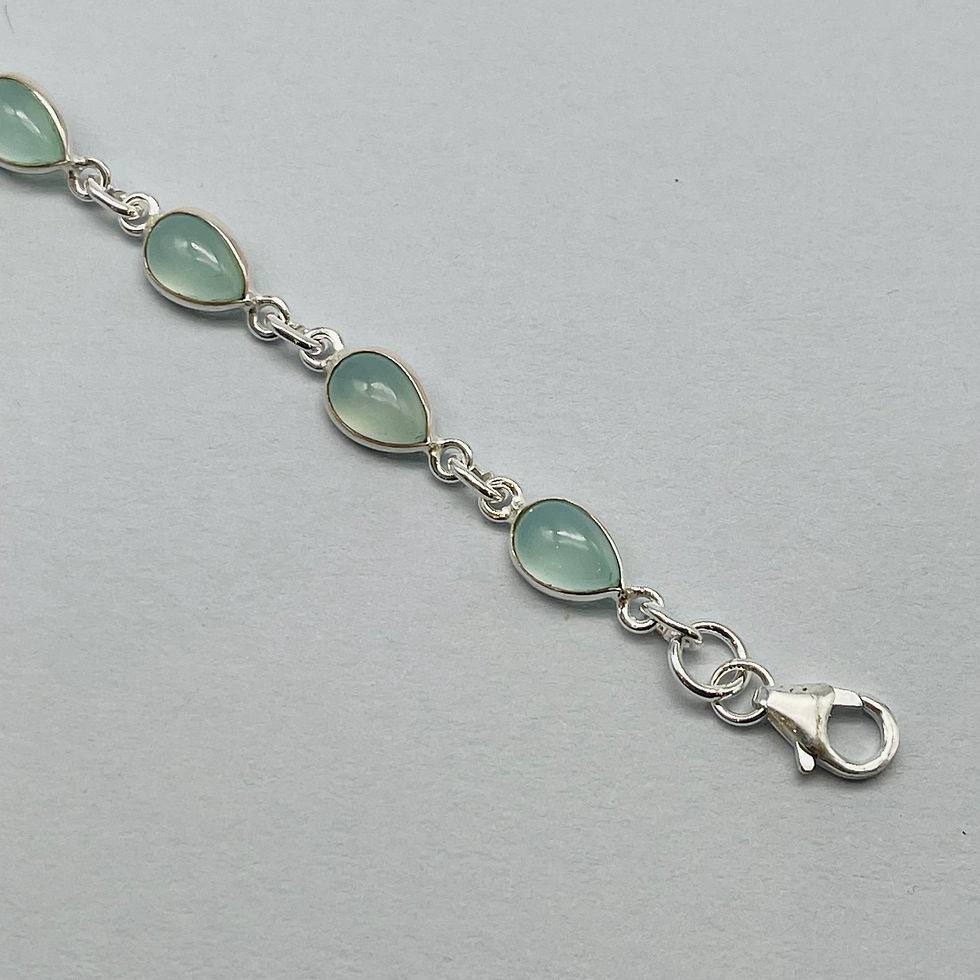 Thumbnail: Pear Aqua Calci Bracelet