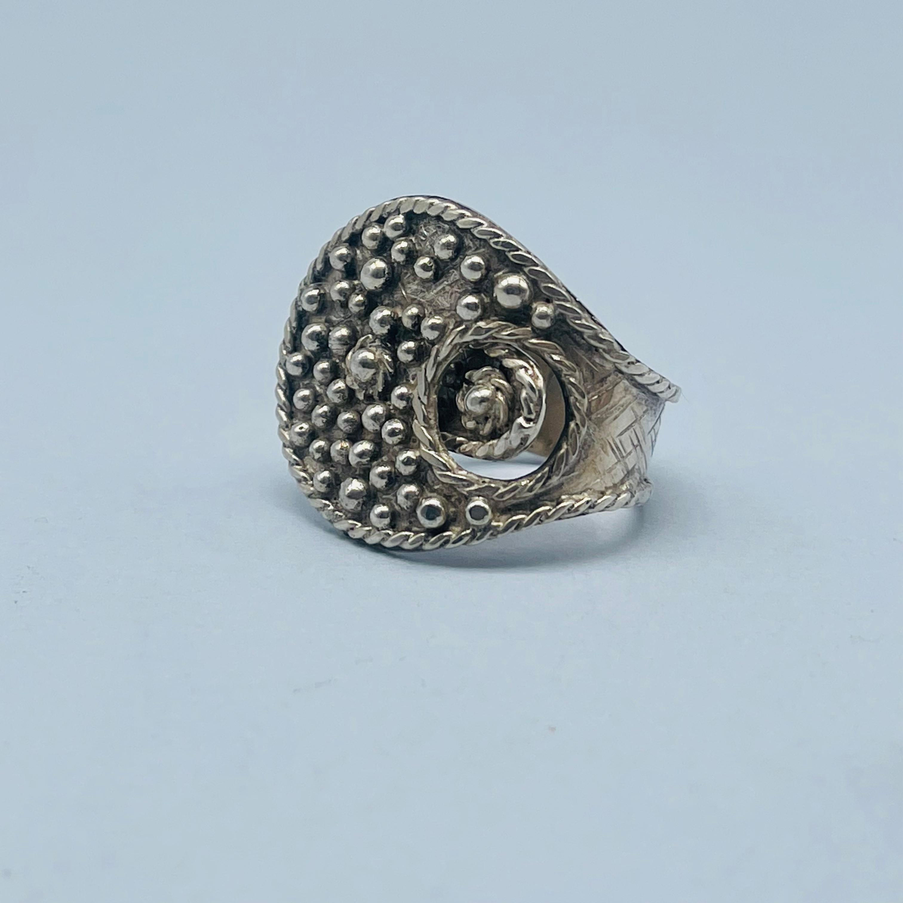 Silver Spoon Ring