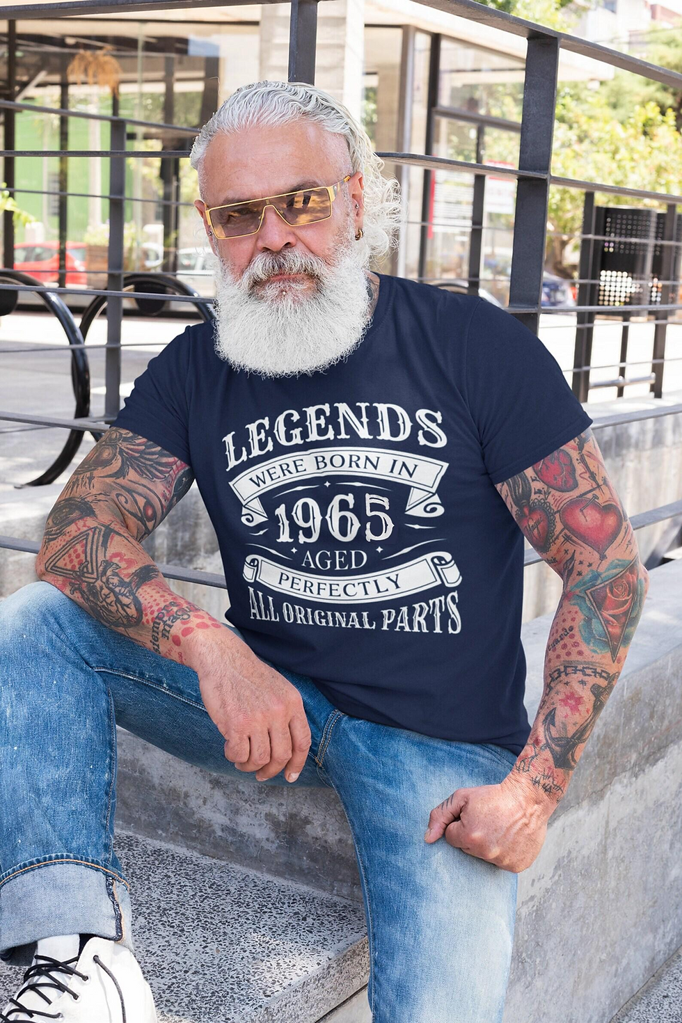 Geburtstags T-Shirt für Männer mit Jahrgangs-Motiv
