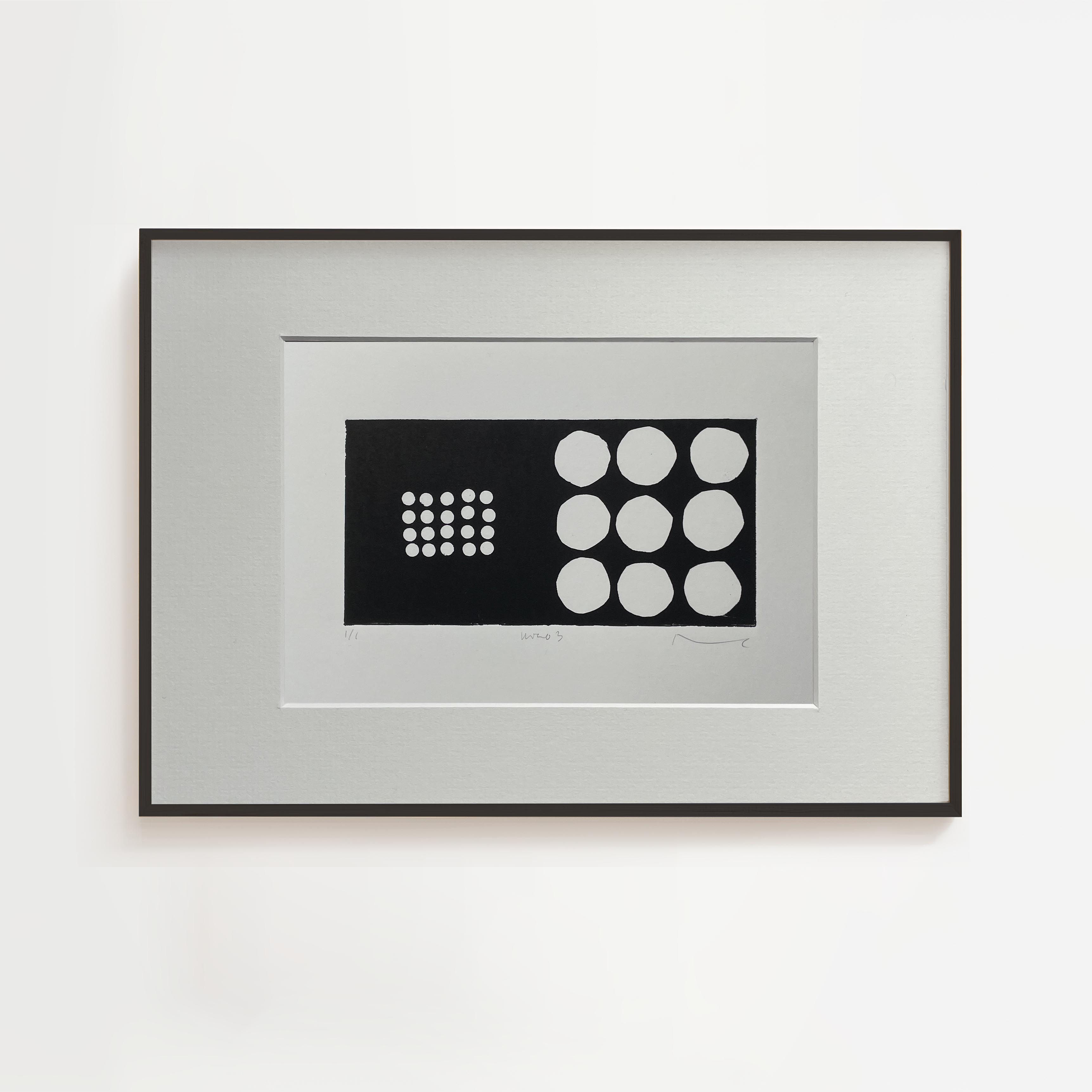 Mono No.3 original abstract monotype