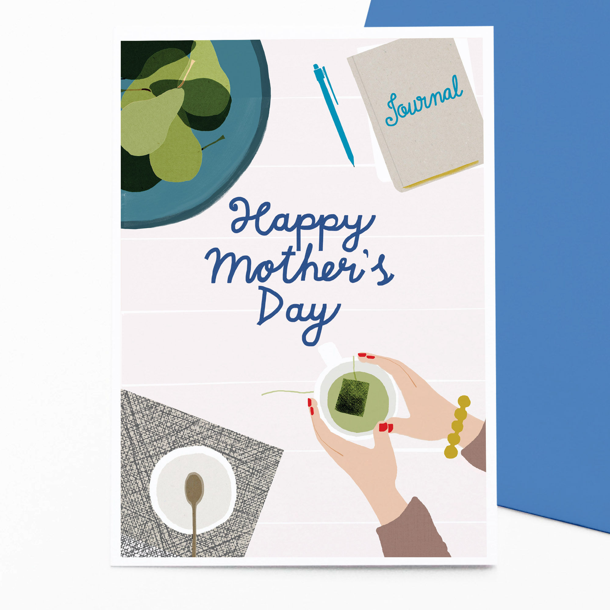 Mother's Day Green Tea card