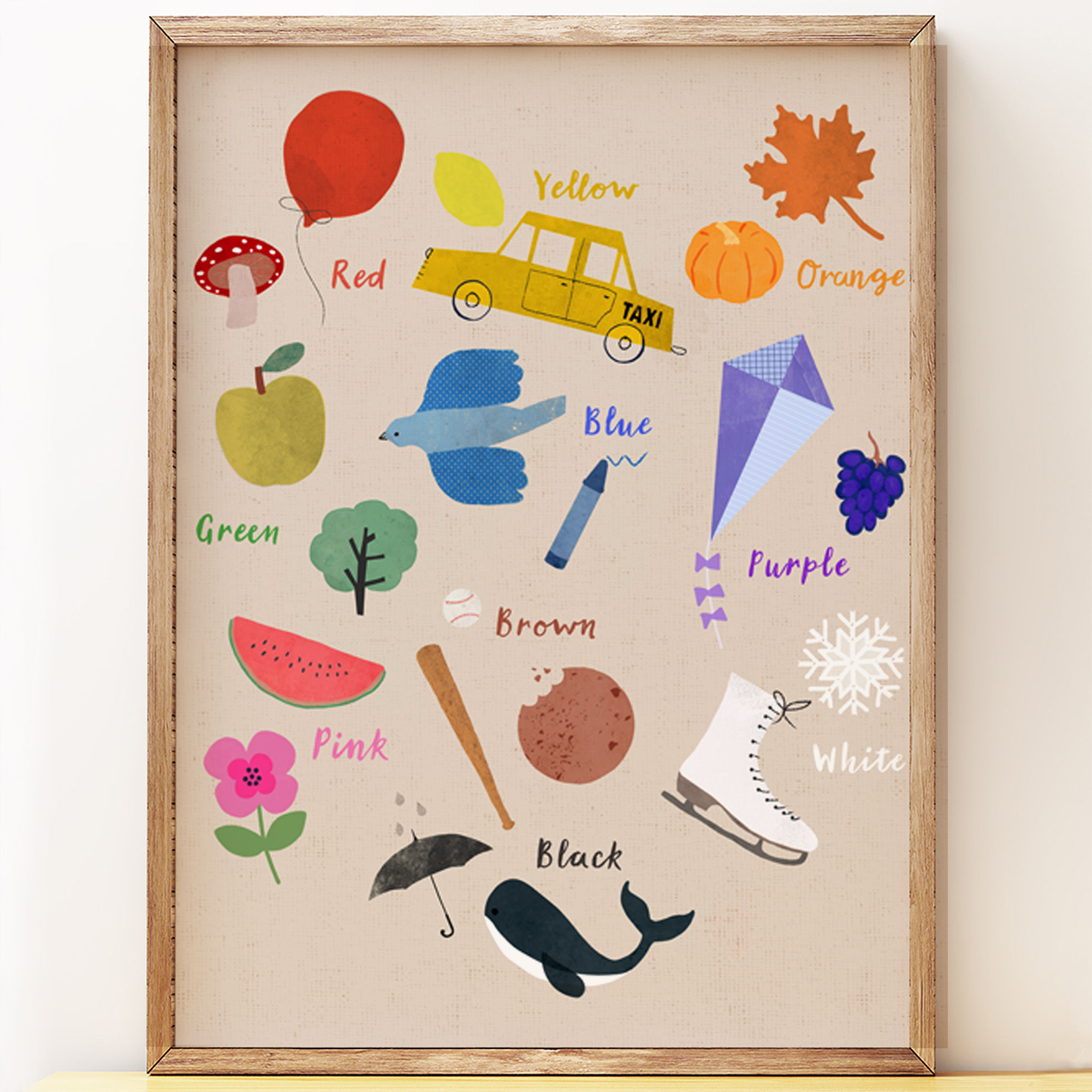 World of Colour - giclée art print