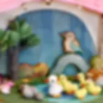 Thumbnail: Duck Pond with 6 Ducks Play Mat Playscape