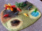 Thumbnail: Dinosaur Land Play Mat Playscape