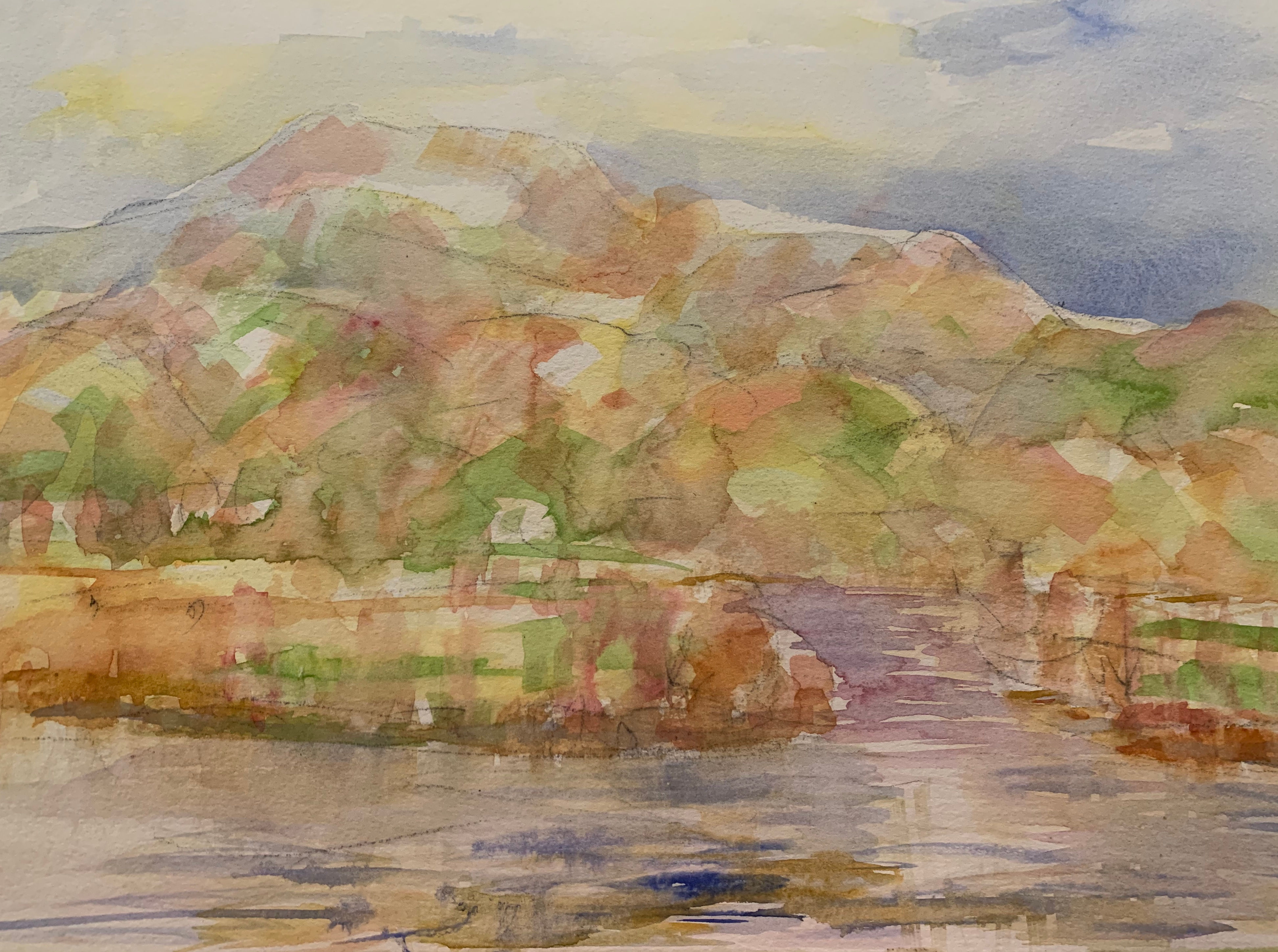 W_005 Mt. Saddleback from Werri Lagoon