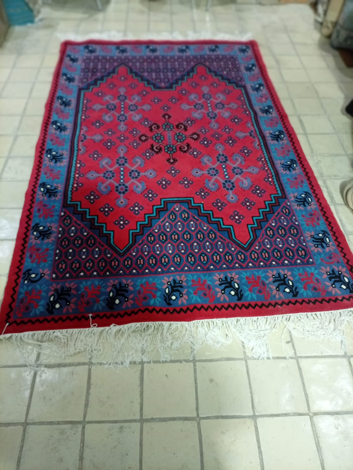 Tunisian Handwoven Luxury Rug
