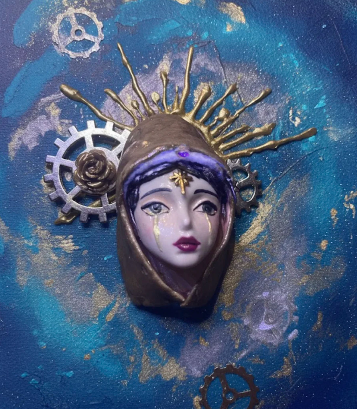 crying Cyber Our Lady