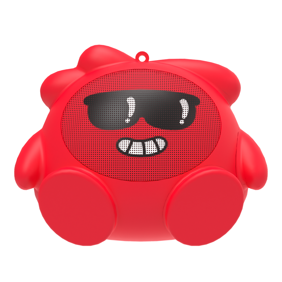 Jelliemons Red wireless speaker