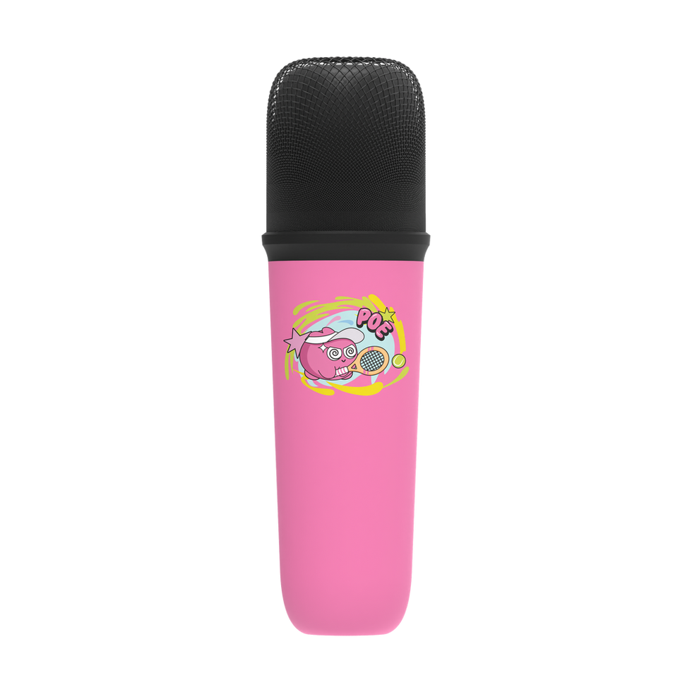 Pink Jelliemons Karaoke Mic