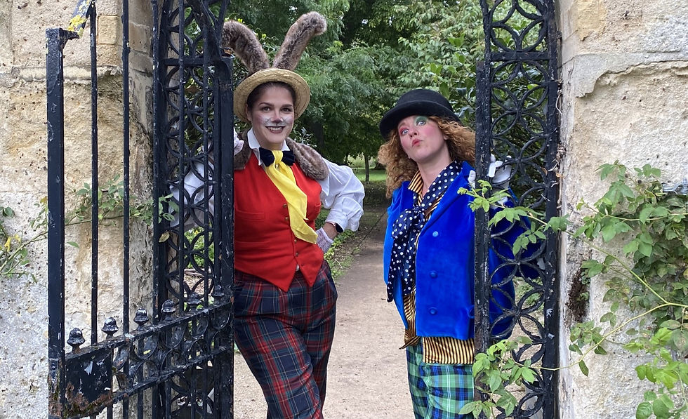 Tea Time with Hatter and Hare - Alice Day
