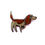 Thumbnail: Beautiful Beagle Brooch