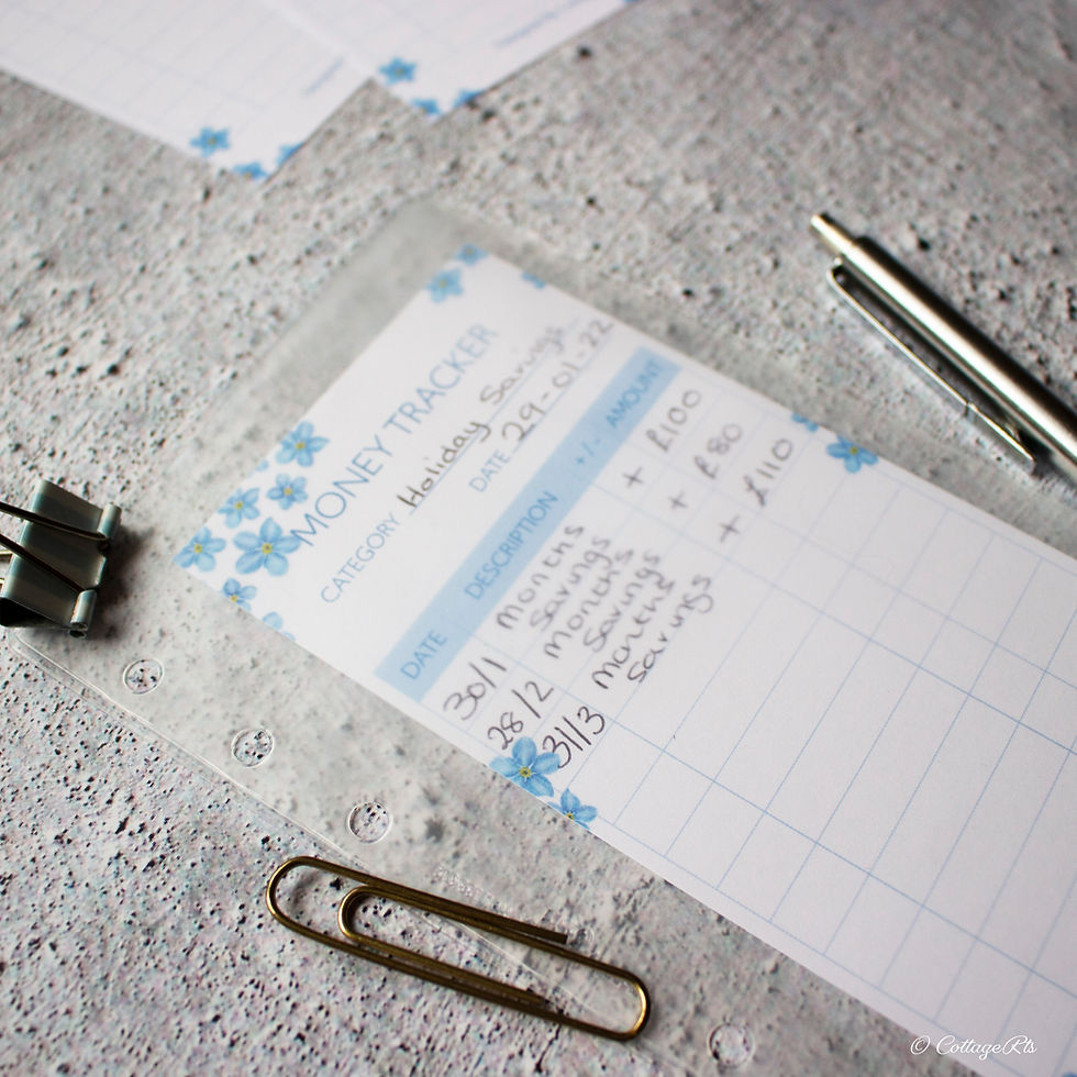 Thumbnail: Money Tracker Sheets For Finance Tracking and Cash Envelopes