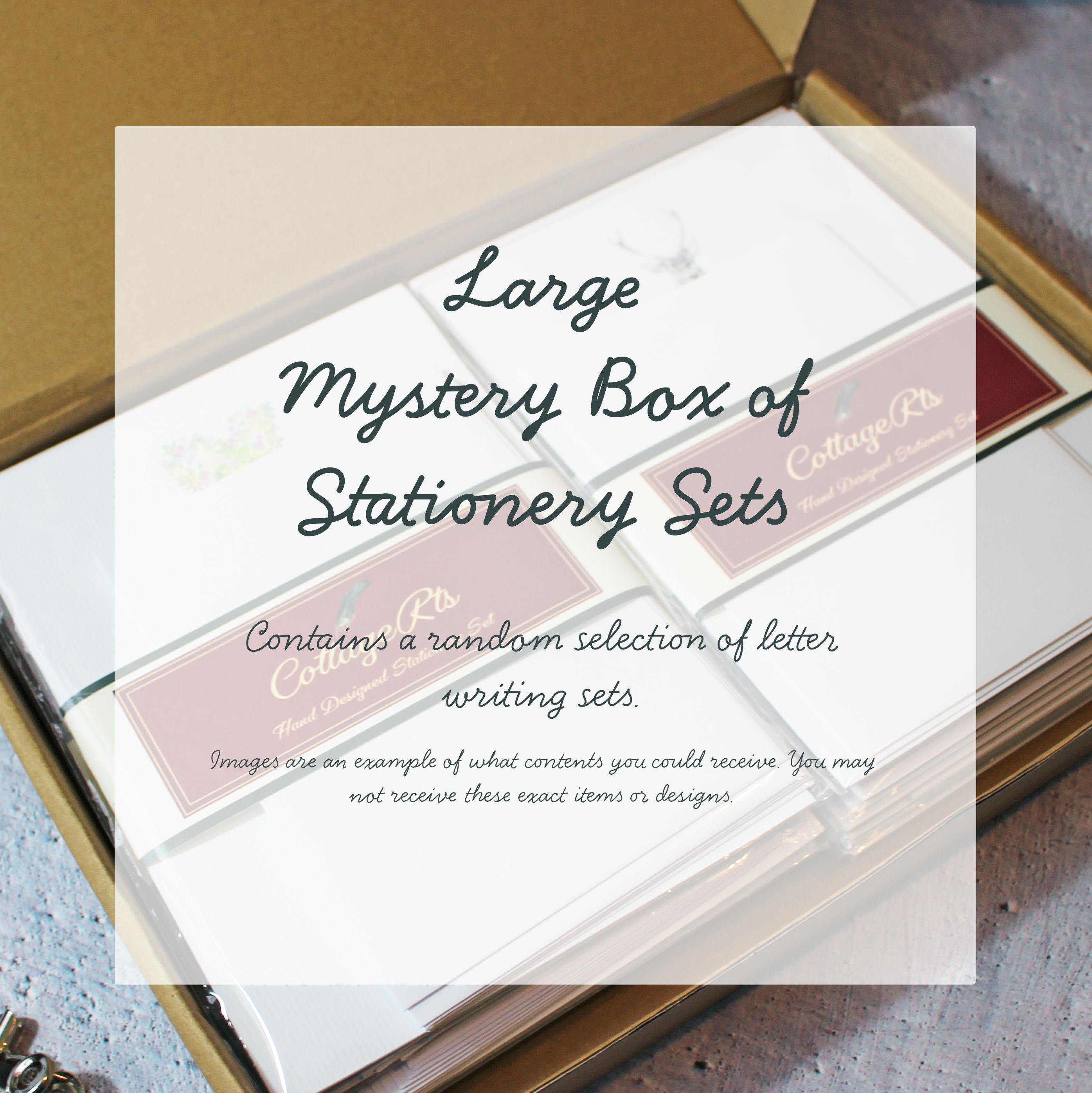 Large Mystery Box of Stationery Sets