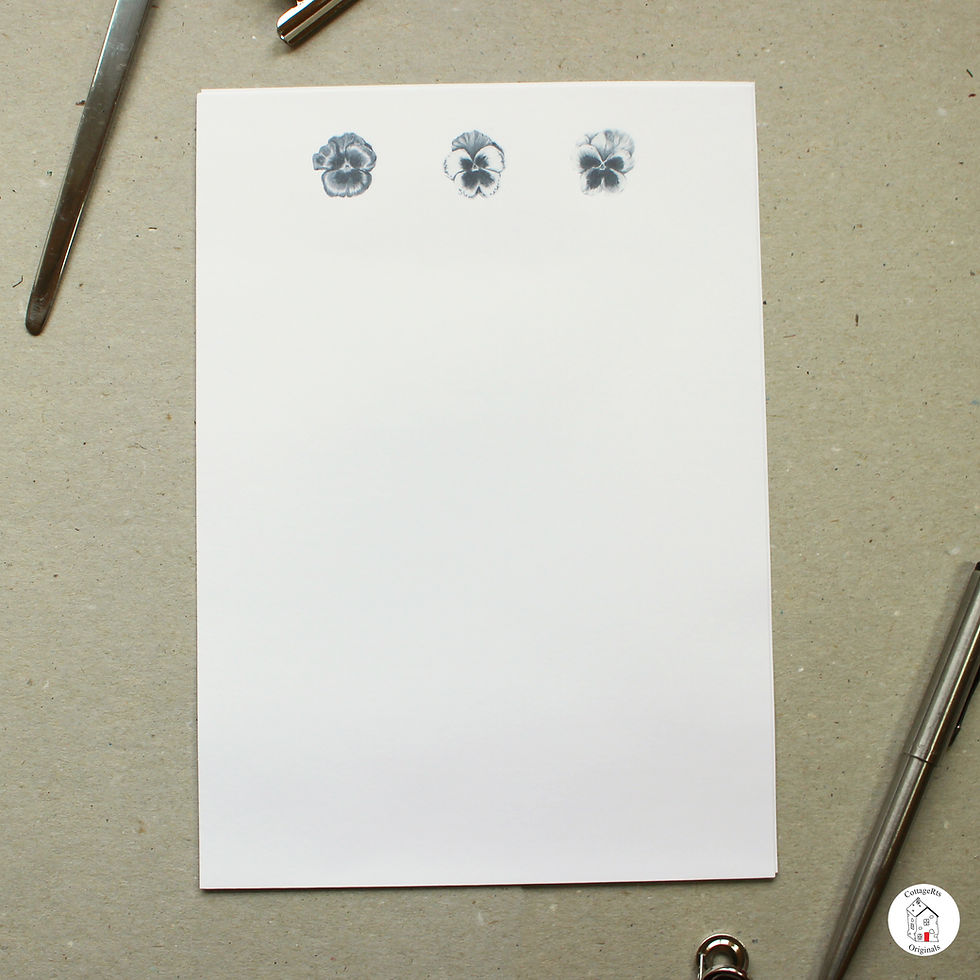 Thumbnail: Pansy Letter Writing Paper and Envelopes