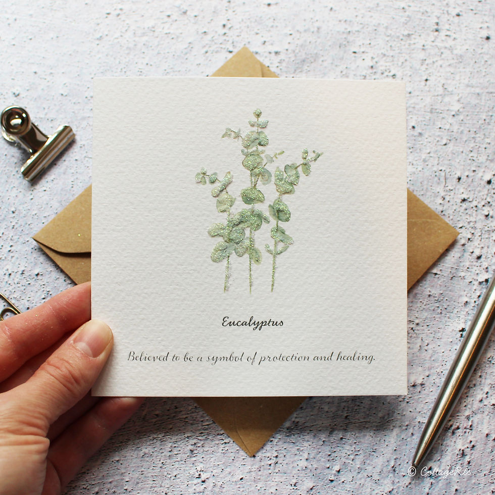 Thumbnail: Eucalyptus Christmas Card