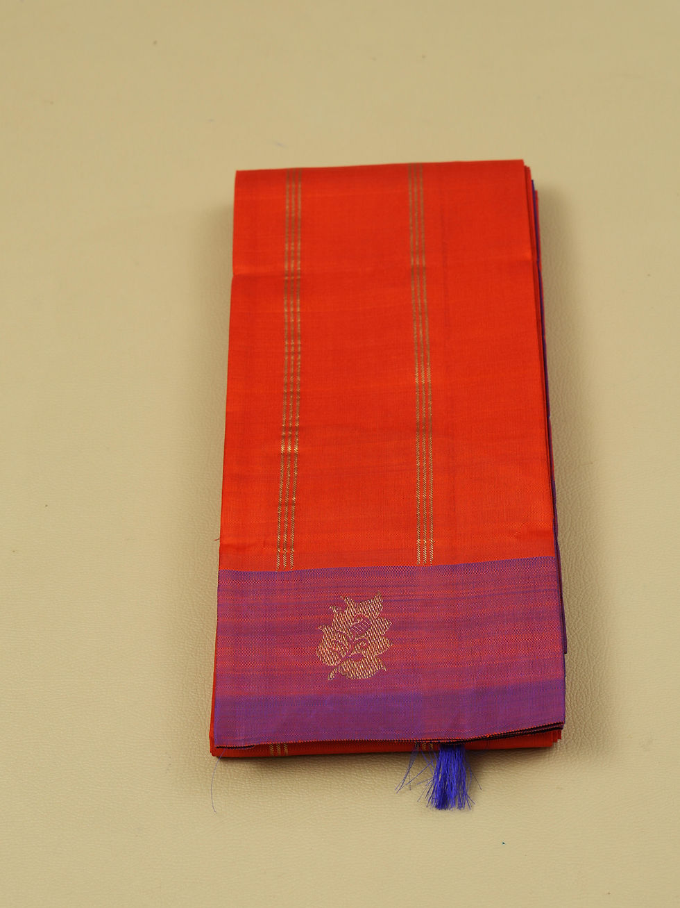 Thumbnail: Red and Light Purple Sari