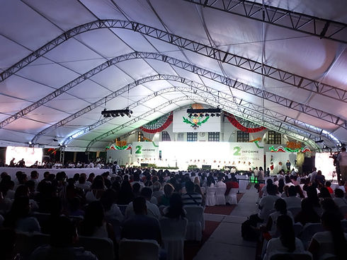 Renta y montaje de estrados,escenarios y templetes para conferencias,presentaciones,pasarelas y demás usos posibles. Conoce los eventos políticos de JC Producciones