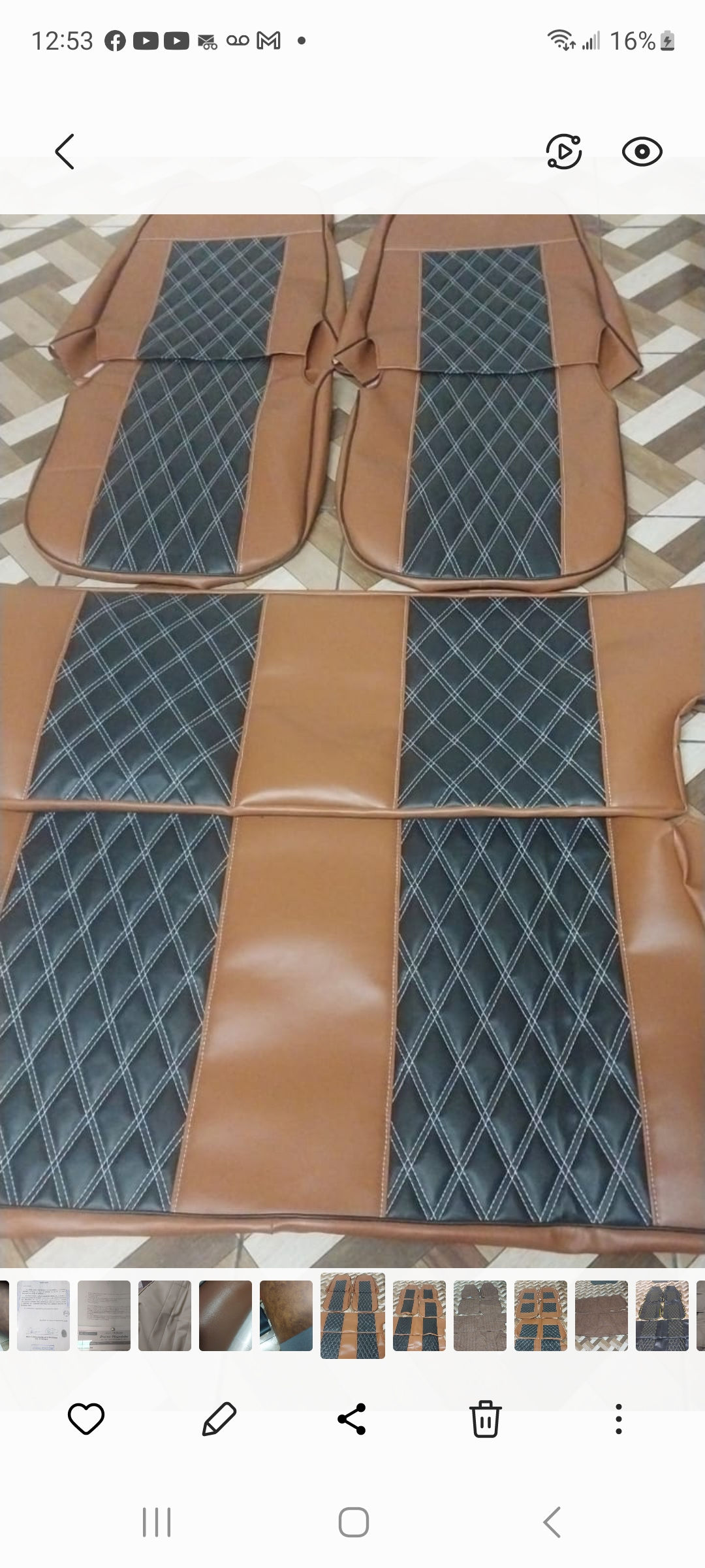 Scout 2 custom set upholstery