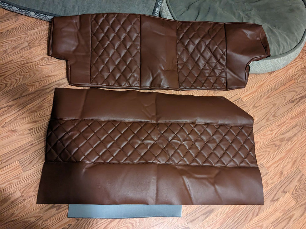 Scout II back seat and doors .