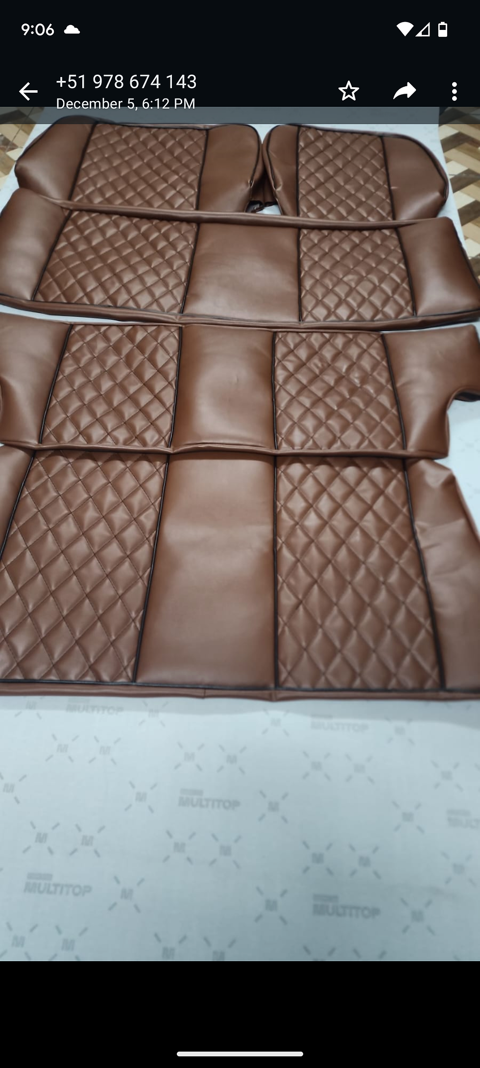 Scout II 60 40 full upholstery set brown 