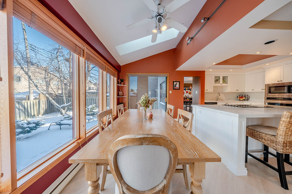 Kitchen interior photography for residential real estate listing
