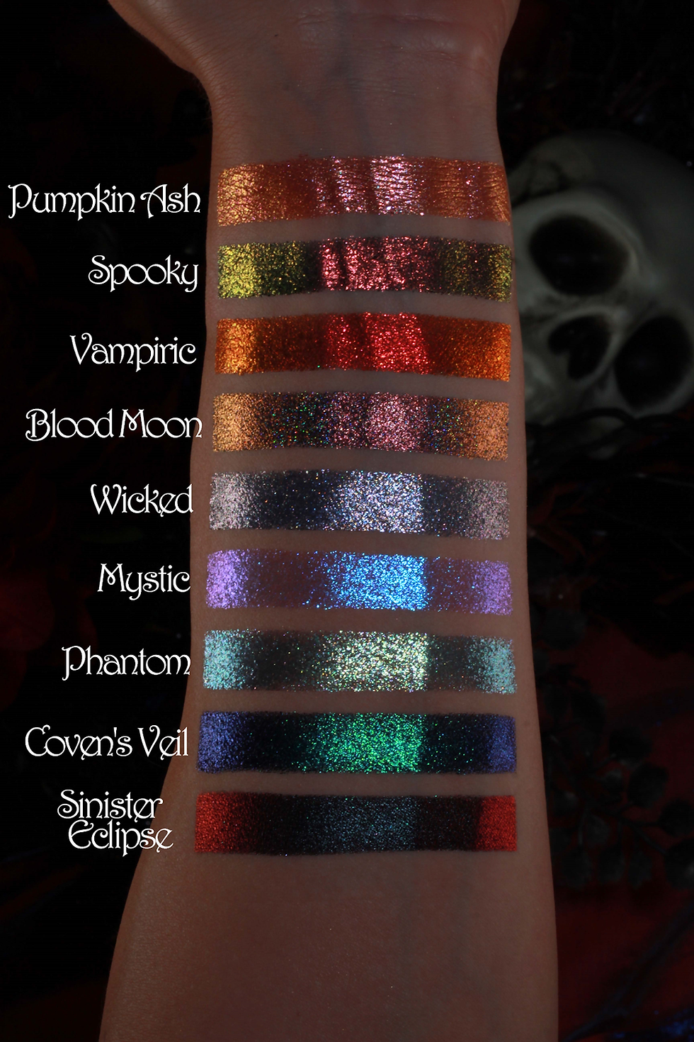 Miniature : Hand Pressed Eyeshadow 🎃 BLOOD MOON 